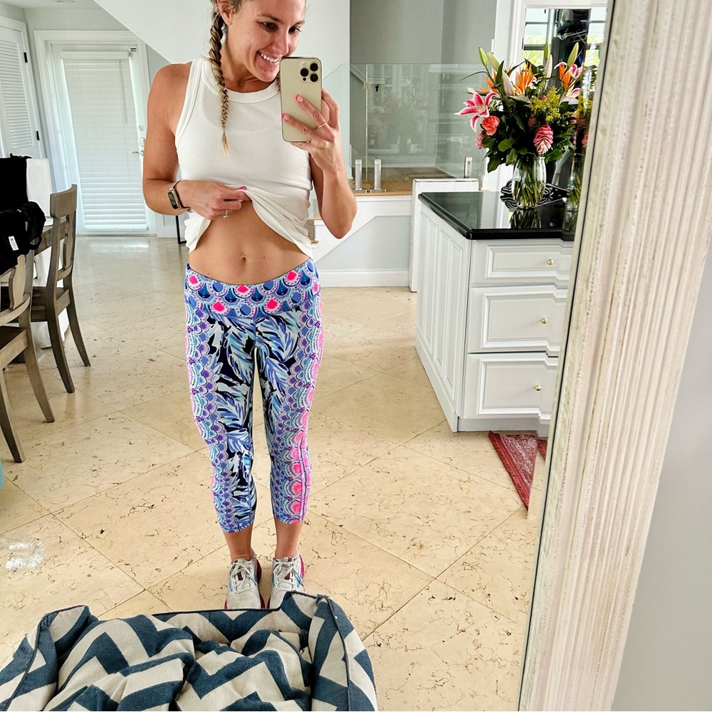 Lilly Pulitzer Flock Together Leggings EUC - Picture 6 of 15